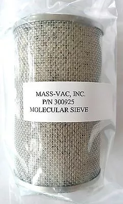 Mass-Vac Inc. 300925 Stainless Steel Molecular Sieve Filter 4.5  >NEW< • $15.25